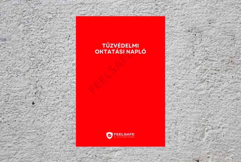 tűzvédelmi oktatási napló