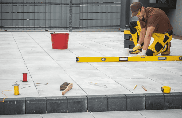 kültéri burkolás házilag