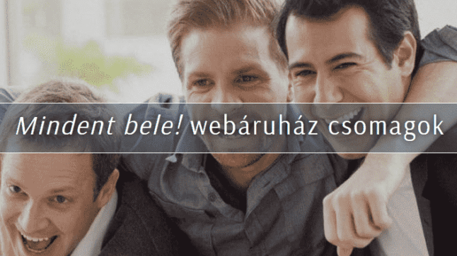 webshop elkészítés