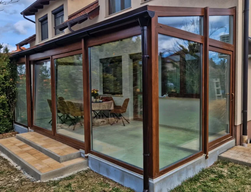 Könnyűszerkezetes terasz beépítés a Caribi Télikert Kft.-től